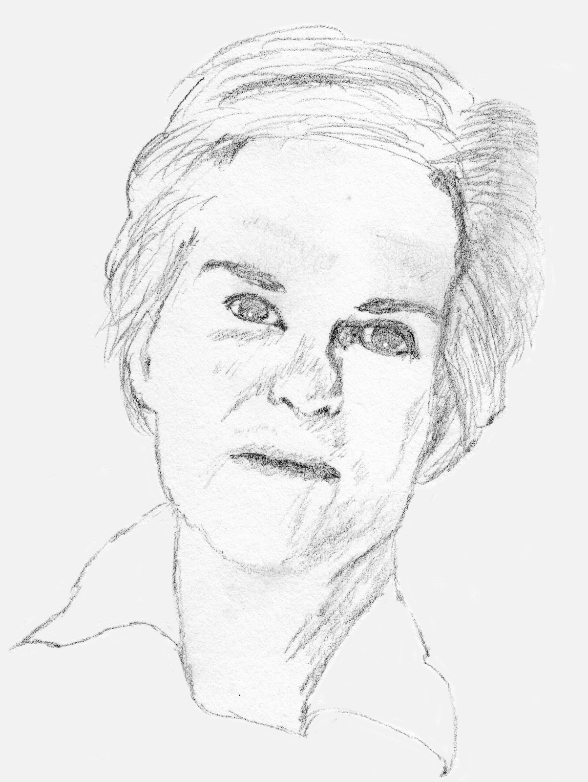 Sketch of Anne McCaffrey